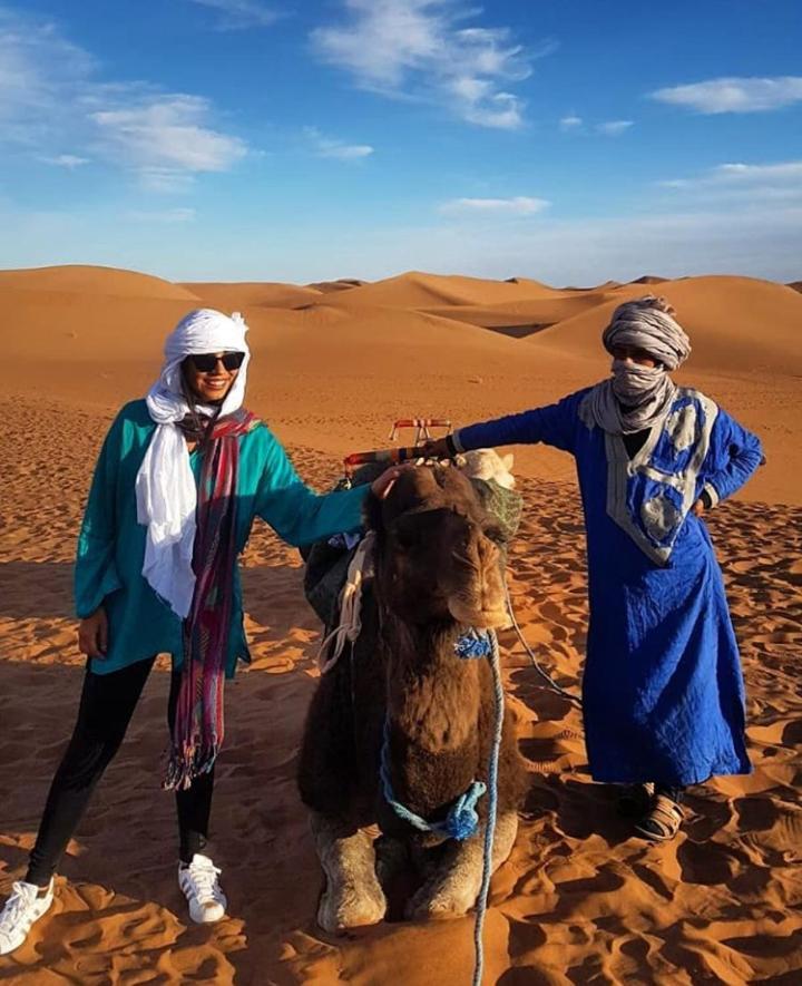 マハミド Erg Chegaga Nomad Tour Bed & Breakfast エクステリア 写真